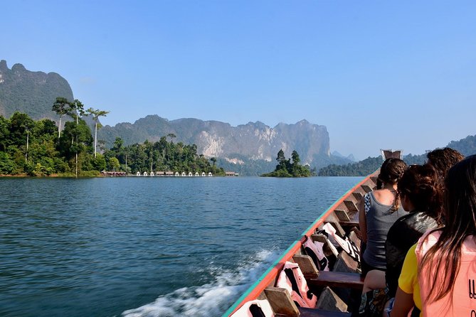 1 Day Khao Sok Jungle Safari and 2 Days Cheow Lan Lake Explorer from Krabi - River time and paddling: the calm part where the wild shows up