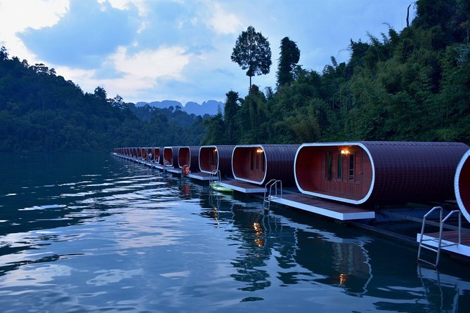 1 Day Khao Sok Jungle Safari and 2 Days Cheow Lan Lake Explorer from Krabi - Cheow Lan Lake explorer: longtail boat cruising, swimming breaks, and cave time