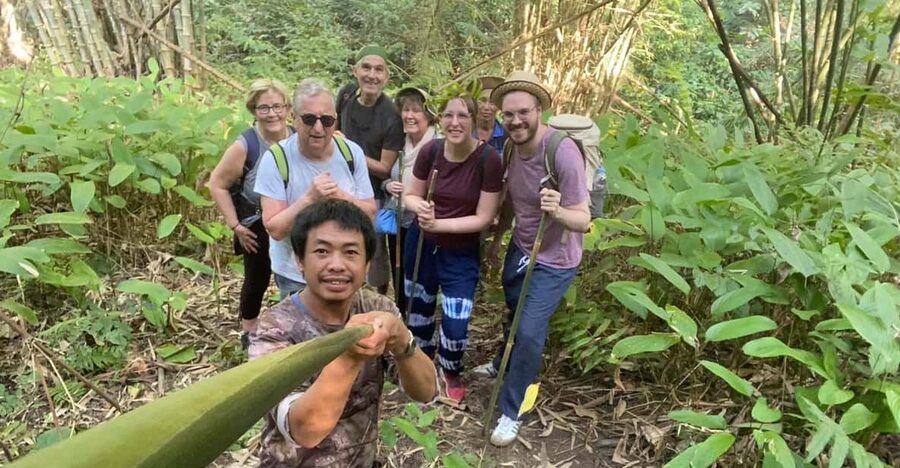 1 Day trekking : Chiang Rai popular activity,Fun in Nature. - Entering the Chiang Rai Hills, without the tourist rush