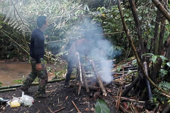 1 Day Trekking Group Tour With Bamboo Cooking / Chiang Rai - Hot Springs and Huay Kaew Waterfall: Plan for a Swimsuit