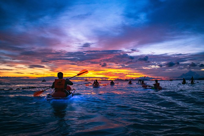 2-Hour Clear Kayak Illuminated Night Tour in Krabi - What the clear kayak and LED lights really change
