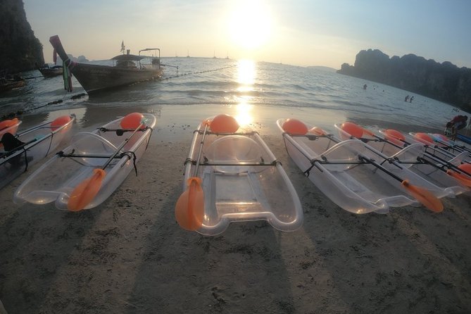 2-Hour Clear Kayak Illuminated Night Tour in Krabi - The 2-hour flow: sunset, LED lights, plankton time