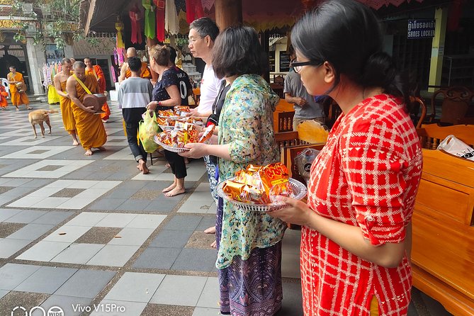 4 highlights: Sticky Waterfall/Elephants/local market /Wat Banden - Wat Banden: Chiang Mai’s Spiritual Detour You’ll Remember