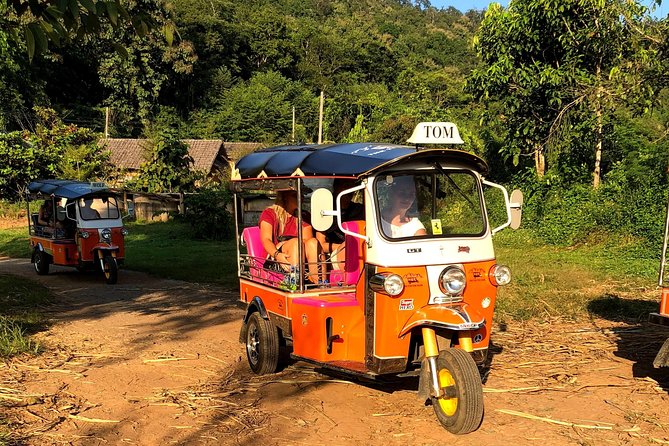 5 Day Tuk Tuk Adventure in Chiang Mai - with driver - Day 4: tuk tuks rest while you walk the forest paths
