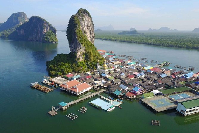 5 in 1 James Bond Tour by Long Tail Boat - Stop 2: Koh Panyi Floating Village Lunch and Village Time