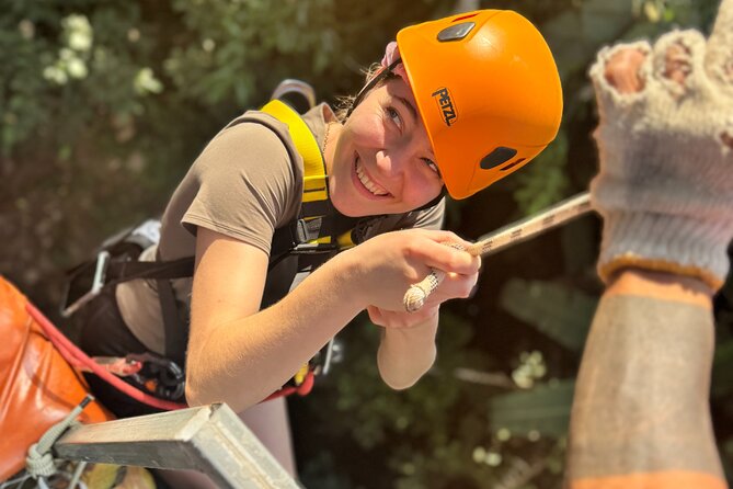 7 Hour Sticky Waterfall and Zipline Adventure - A Jungle Zipline and Bua Thong Sticky Waterfall in One 7-Hour Day