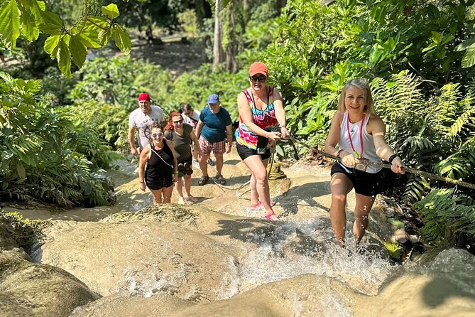 7 Hour Sticky Waterfall and Zipline Adventure - Lunch break: full Thai meal plus bottled water to reset