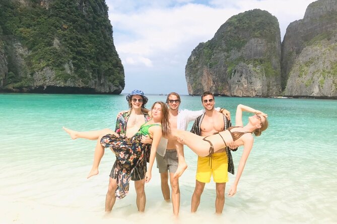 All-in Phi Phi, Maiton, MayaBay, Khai, Bamboo islands Tour - Maya Bay and the Phi Phi cliffs: stunning, but plan for limits