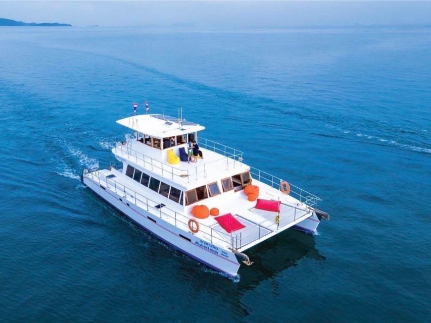Amazing Coral Island & Sunset Dinner with Power Catamaran - Coral Island Phuket: beach time, snorkeling, and water fun on your terms