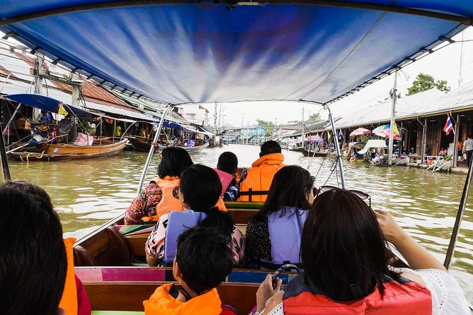 Amphawa Floating & Maeklong Railway Train Market (Small Group) - Getting to Mae Klong Railway Market (Hoop Rom Market) Without Stress