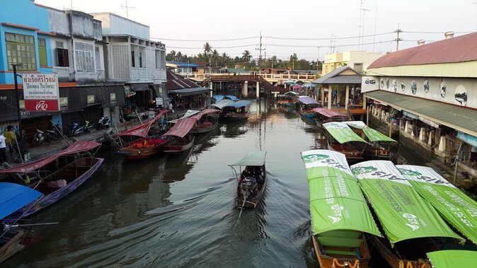 Amphawa Floating Market & Maeklong Railway Train Market Tour - Key highlights worth clocking