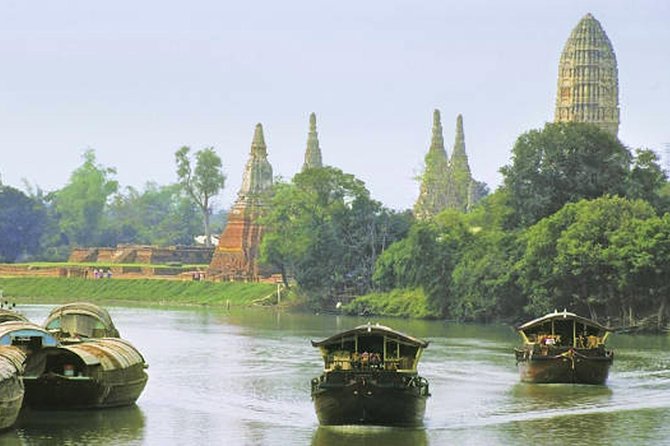 Ancient Wonders of Ayutthaya with Return Scenic River Cruise - Buffet lunch onboard: included, convenient, and variable
