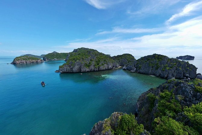 Ang Thong National Marine Park Speedboat Tour from Koh Phangan - Entering Ang Thong by speedboat, not by slog
