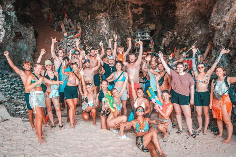 Ao Nang: 4 Island Awesomeness Adventure - Railay Beach, secret swimming spots, and Phranang Cave time