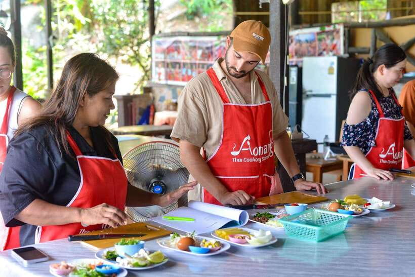Ao Nang: Half-Day Thai Cooking Class Krabi Province - Your feast: tasting, leaving full, and taking food home