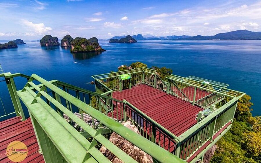 Ao Nang: Hong Islands Tour by Speedboat or Longtail Boat - Hong Island 360° viewpoint: plan for heat and a steep feeling