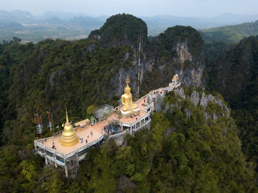 Ao Nang: Hot Spring, Emerald Pool & Tiger Cave Temple Tour - Emerald Pool: Rainforest Trail Walk and a Jungle Swim