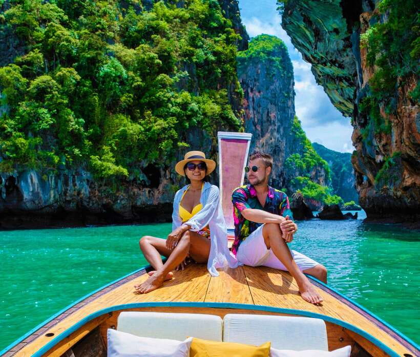Ao Nang: Island-Hopping Snorkel Tour w/ Amazing Hong Island - Lading Island Beach Lunch and the Cave-Like Rock Views