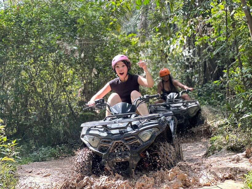 Ao Nang: Krabi kayaking and and ATV Extreme - ATV Extreme at Ao Nam Mao: off-road thrills with a short, guided reality check