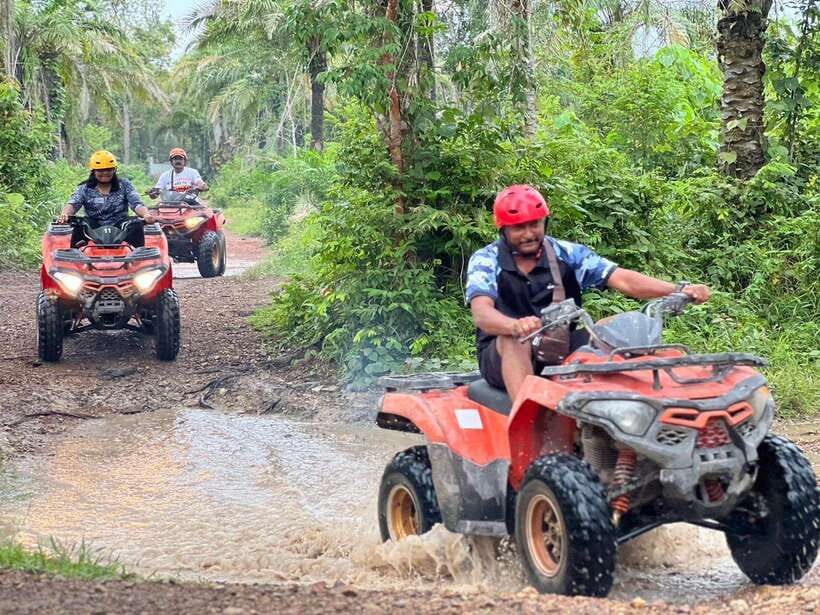 Ao Nang: Krabi kayaking and and ATV Extreme - English guide, safety intro, and what that means for your comfort