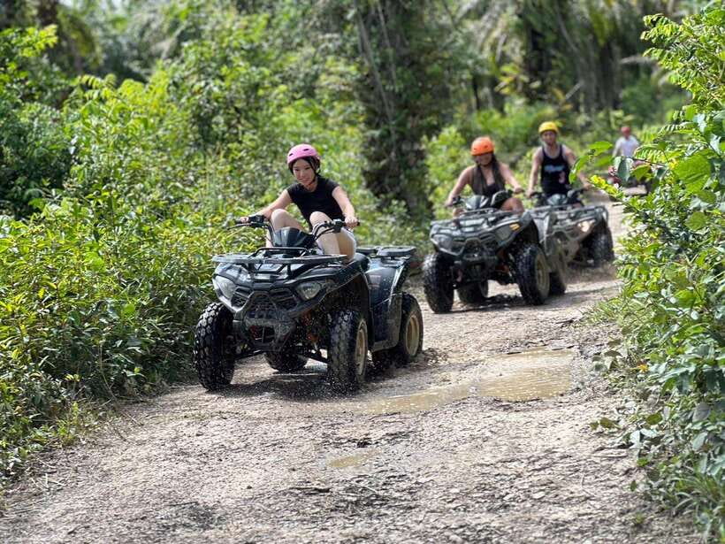 Ao Nang: Krabi kayaking and and ATV Extreme - Nong Thale pause: snorkeling, swimming, and time to reset