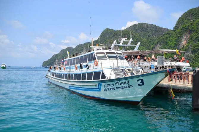 Ao Nang to Koh Phi Phi by Ao Nang Princess Ferry - Timing in high season versus low season
