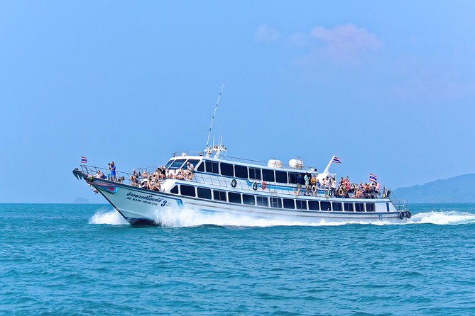 Ao Nang to Phuket by Ao Nang Princess Ferry - Railay Beach stop and the Phang Nga Bay view plan