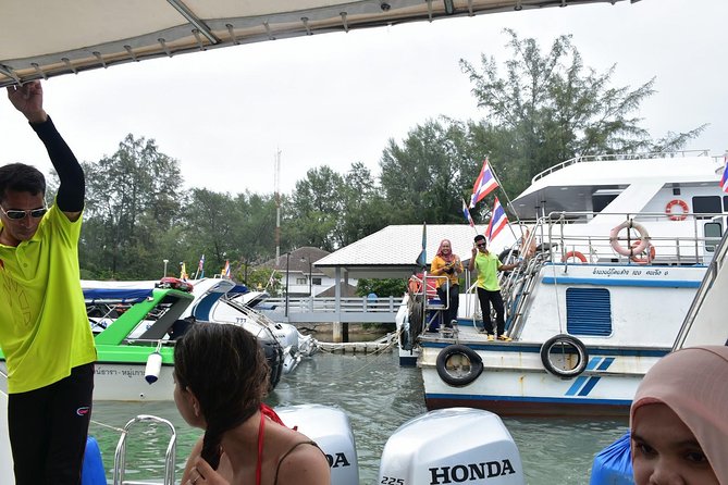 Ao Nang to Phuket by Green Planet Speed Boat via Koh Yao Islands - Boarding at Nopparat Thara Pier: meet the Green Planet crew