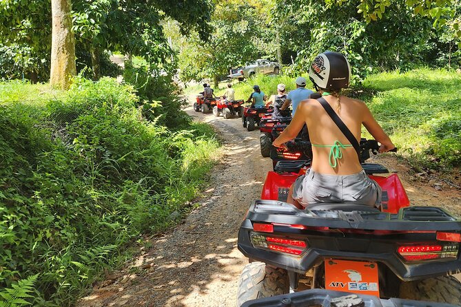 ATV 1.5 Hours Jungle Safari Tour On Koh Phangan - The downhill return, plus how the ride ends