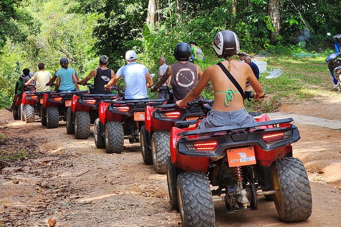ATV 1.5 Hours Jungle Safari Tour On Koh Phangan - The farm-and-jungle ride starts off-road, then keeps changing