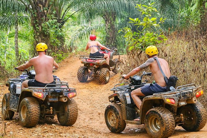 ATV Big Buddha Phuket Viewpoint - Rainy season realities: mud, slippery tracks, and orange dust
