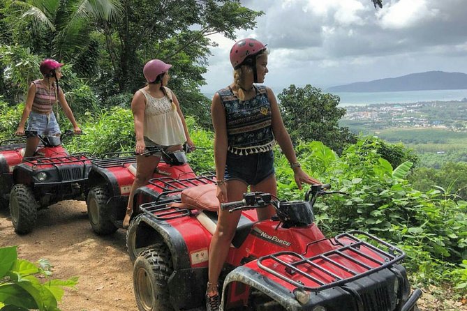 ATV Phuket Tours - The ATV tracks: 200cc quad biking through jungle and over hills