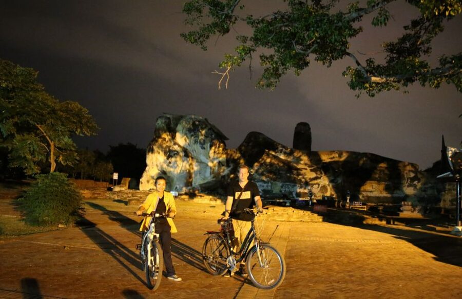 Ayutthaya: 3-Hour Sunset Ride Bike Excursion - Passing Illuminated Ruins: Wat Ratchaburana and Wat Phra Ram