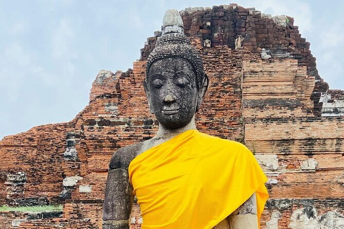 Ayutthaya and Ang Thong Private Charter Thailand Sacred Past Tour - Wat Muang: one of Thailand’s largest Buddha statues, up close