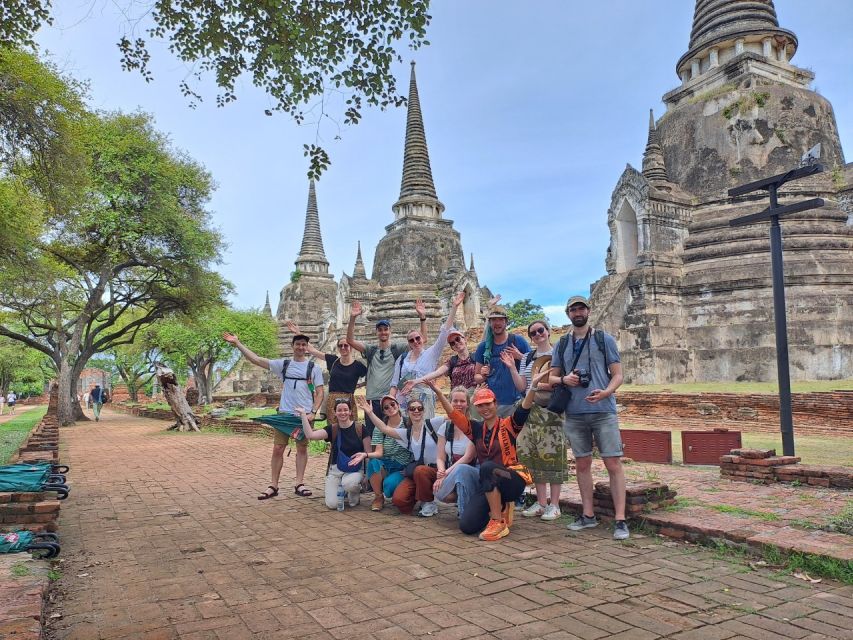 Ayutthaya City and Historical Park Bike Tour - Pedaling through local neighborhoods, with roti sai mai on the way
