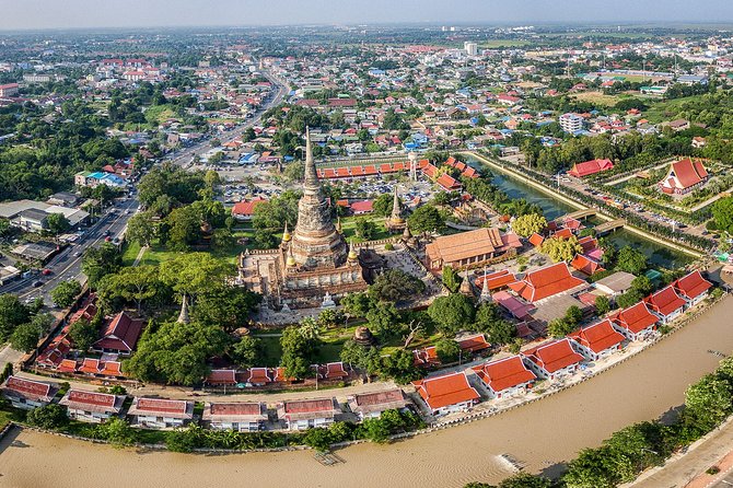 Ayutthaya UNESCO Temples Group Tour with Lunch - Wat Chaiwatthanaram on the Chao Phraya River