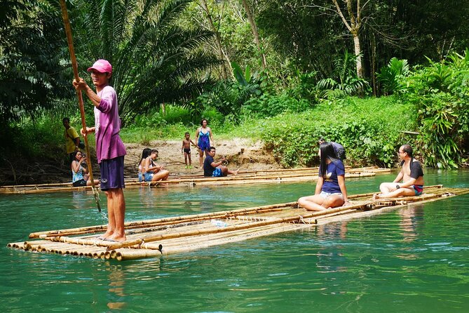 Bamboo Rafting and Sea Turtle Conservation Center Half Day Tour From Khao Lak - Bamboo rafting training, life jackets, and what actually matters on the river