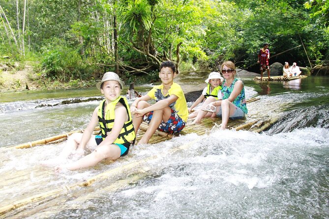 Bamboo Rafting and Sea Turtle Conservation Center Half Day Tour From Khao Lak - Ton Pling (Ton Pring) Waterfall ponds and the cold-water reality
