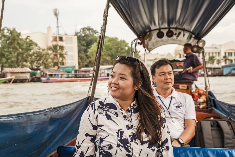 Bangkok: 2-Hour Canal Tour by Teak Boat - Chao Phraya River Photos and Wat Arun Views