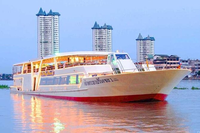 Bangkok: 2-Hour Dinner Cruise on the Chao Phraya Princess - Floating Past Wat Arun, the Grand Palace, and Rama VIII Bridge at Night