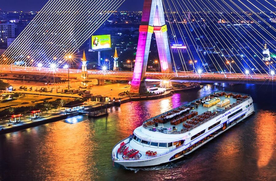 Bangkok: 2-Hour Dinner & Shows on White Orchid River Cruise - Where the cruise starts, and how to avoid timing stress
