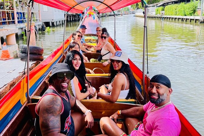 Bangkok 3-in-1 Tour: Longtail Boat,TukTuk & Street Food Adventure - Old Town by tuk-tuk: Sao Chingcha and hop on, hop off time
