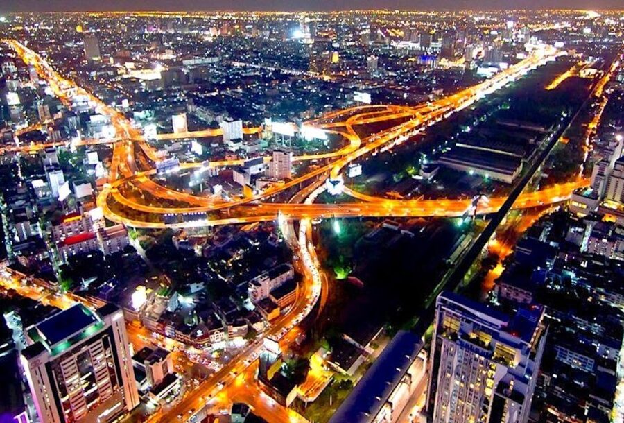 Bangkok: Baiyoke Tower Balcony Buffet & Observation Deck - 77th-floor Observation Deck: start with big-city orientation