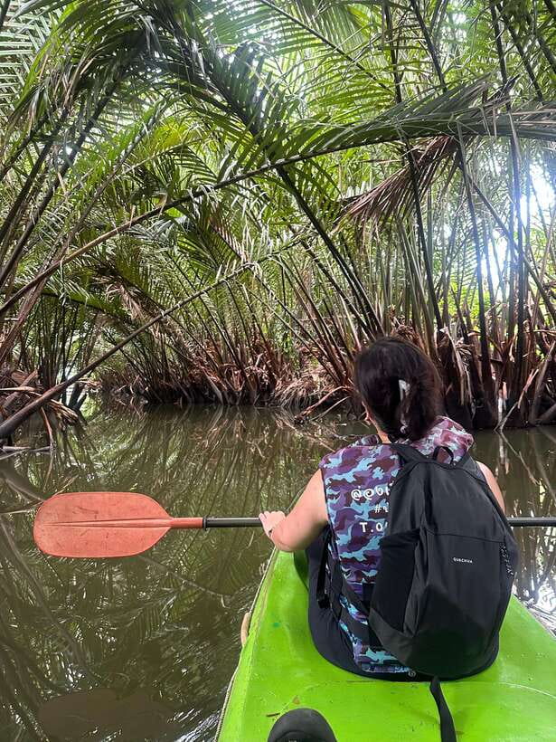 Bangkok: Bang Kachao Green Lung Bike Tour - Kayak time on the canal, plus the local cafe drink