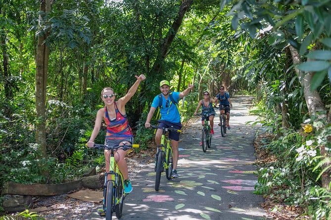 Bangkok: Bike and Longtail Boat Tour with Lunch - Wat Nakprok and Wutthakat: Two Quiet Stops With Local Feel