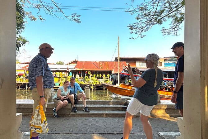 Bangkok: Bike and Longtail Boat Tour with Lunch - Talad Phlu and Wat Khun Chan: Street Food Neighborhood Meets Temple Art