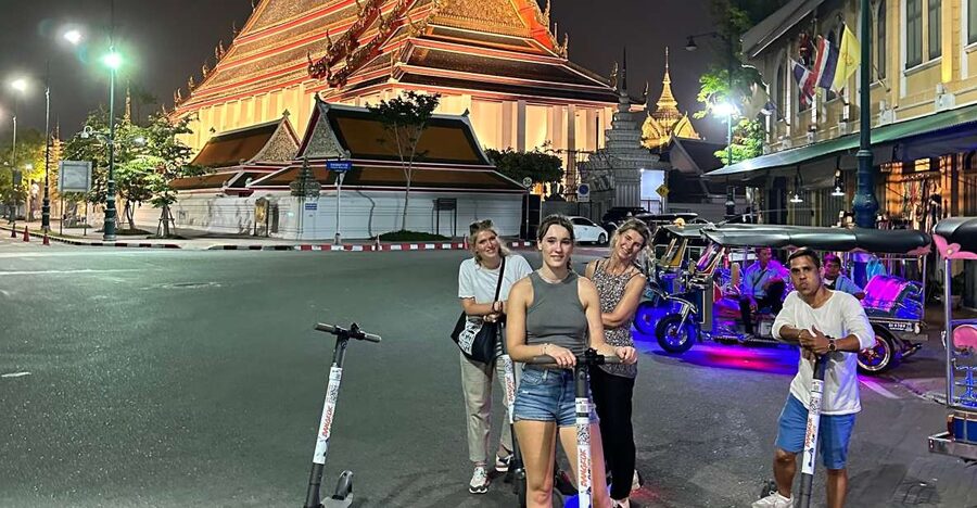 Bangkok By Night by Electric Scooter &/or Bike - Why Bangkok by night on a scooter feels like the right kind of fast