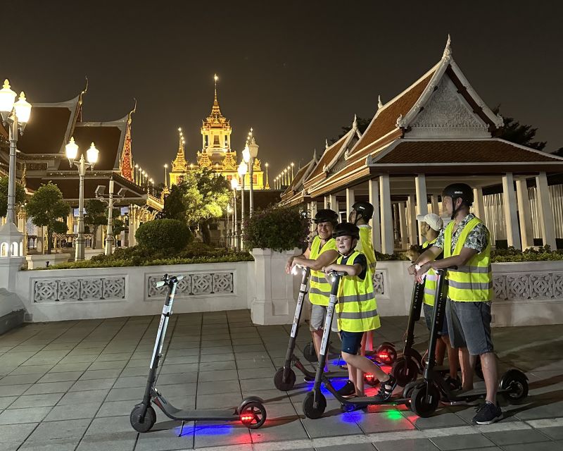 Bangkok By Night by Electric Scooter &/or Bike - Khao San Road free time: turning the tour into your own night