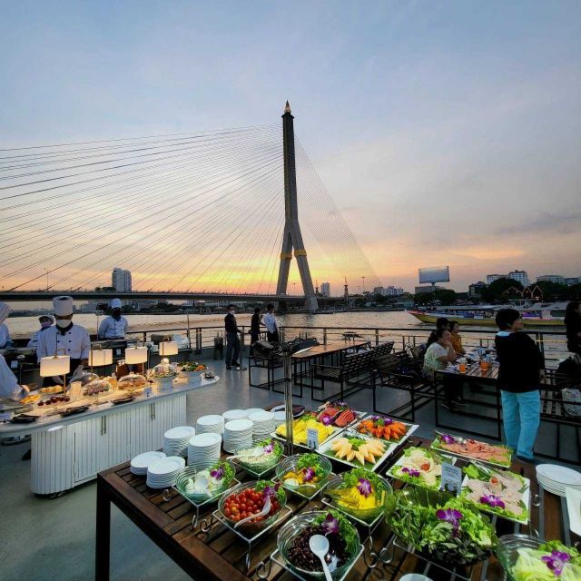 Bangkok: Calypso x White Orchid Cruise with Private Transfer - Chao Phraya sunset dinner cruise: views, music, and what you’ll actually do