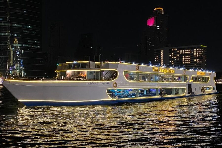 Bangkok: Chao Phraya Buffet Dinner Viva Alangka Cruise - Getting there: Asiatique The Riverfront, Warehouse 7, Pier 1